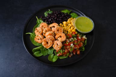 Shrimp and avocado salad