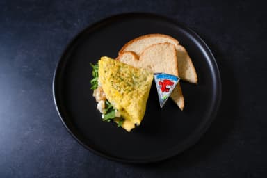 Spinach omelette