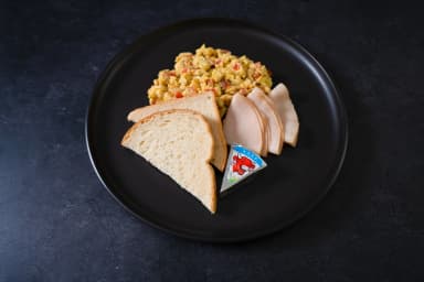 Latin style breakfast