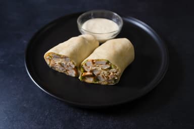 Chicken caesar wrap