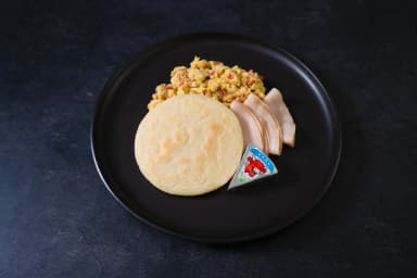 Latin style breakfast