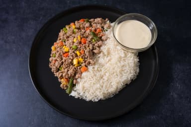 Rice with turkey and vegetables